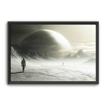 Stranger in the Mist  Wall Art