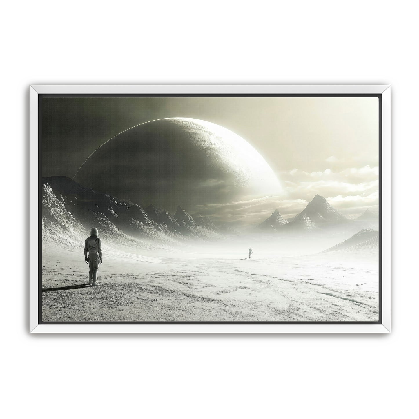 Stranger in the Mist  Wall Art