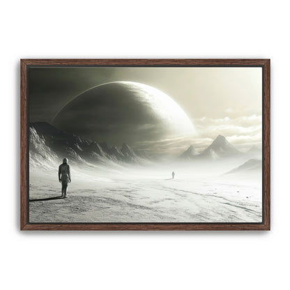 Stranger in the Mist  Wall Art