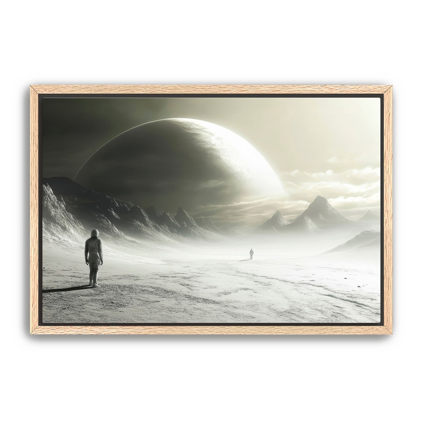Stranger in the Mist  Wall Art