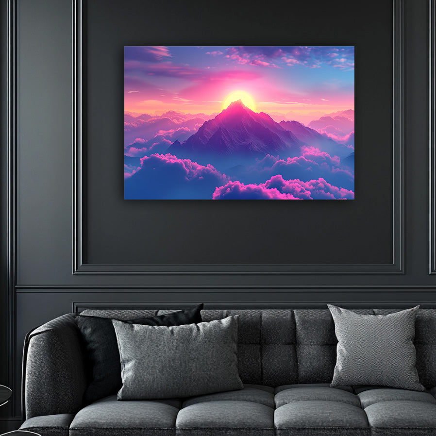 Sunrise Peak  Wall Art