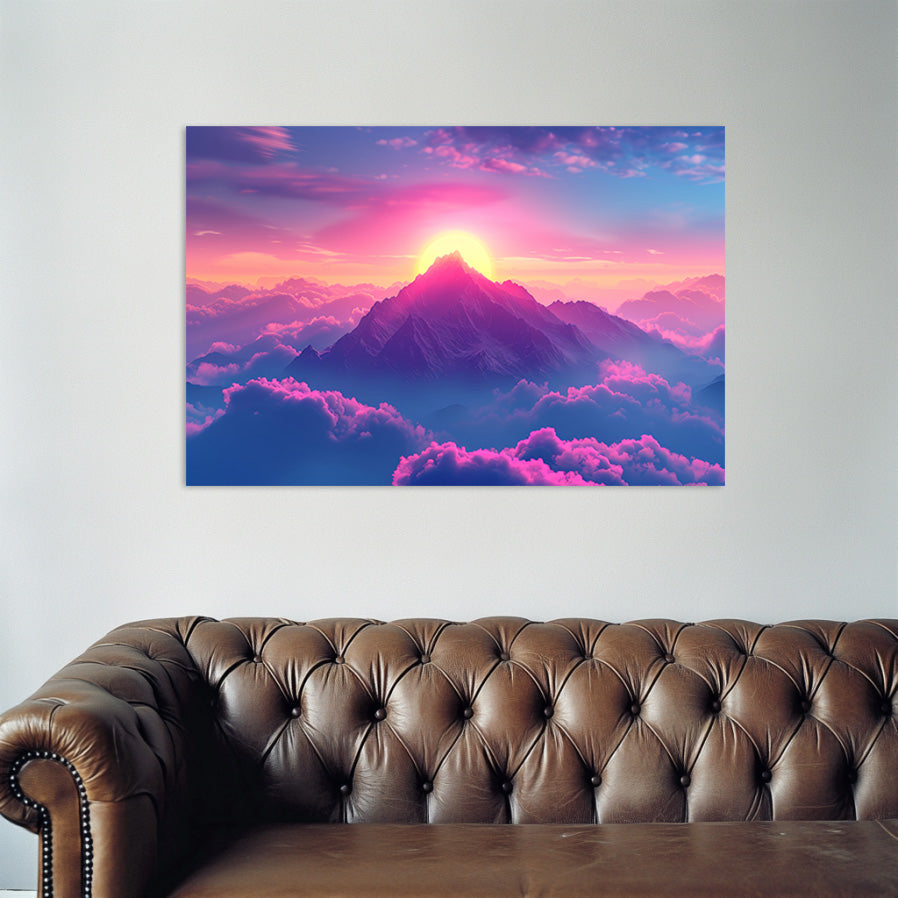 Sunrise Peak  Wall Art