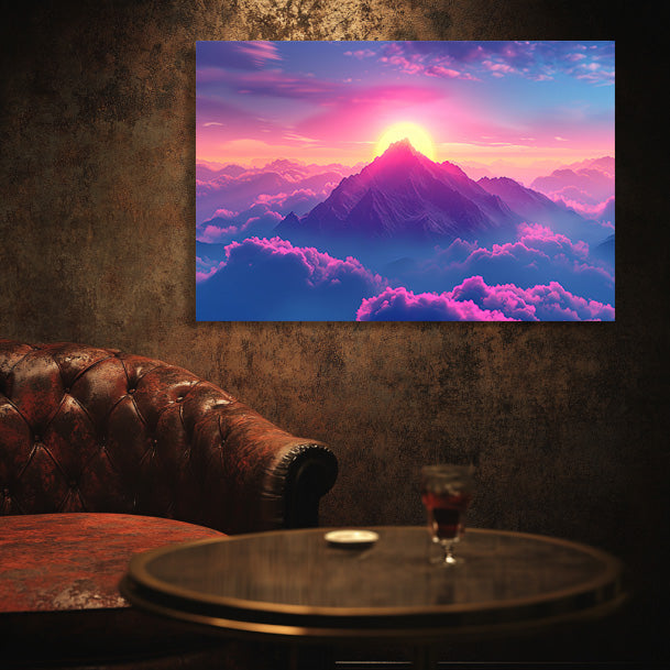 Sunrise Peak  Wall Art