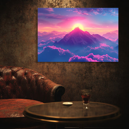 Sunrise Peak  Wall Art