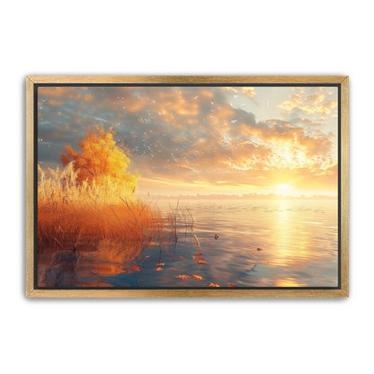 Sunrise Lake  Wall Art
