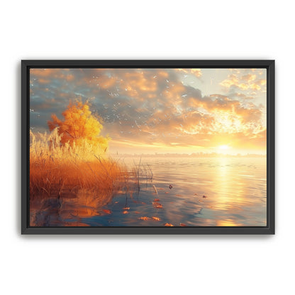 Sunrise Lake  Wall Art