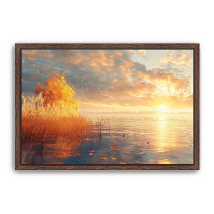 Sunrise Lake  Wall Art