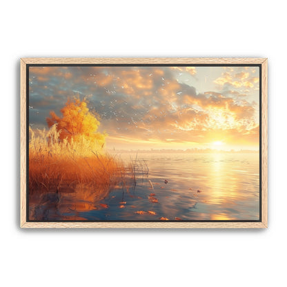 Sunrise Lake  Wall Art