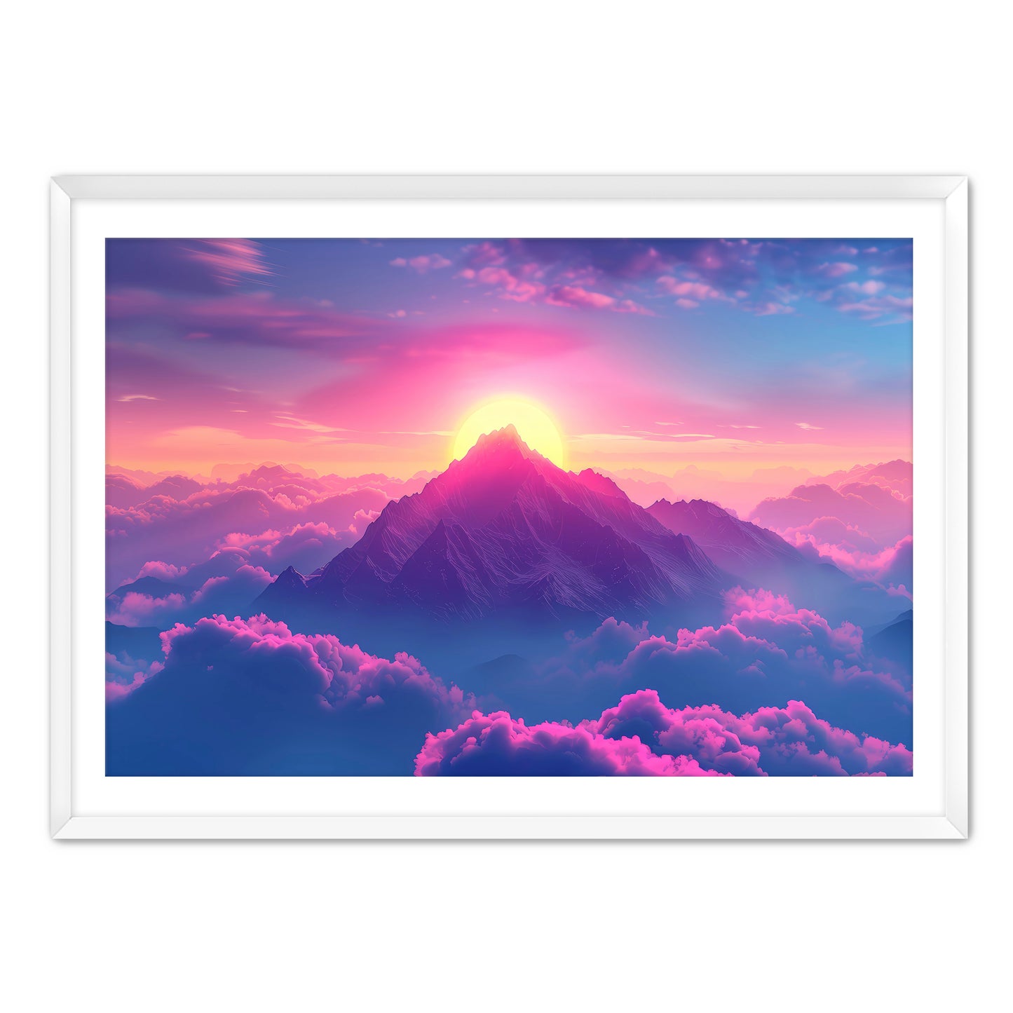 Sunrise Peak  Wall Art