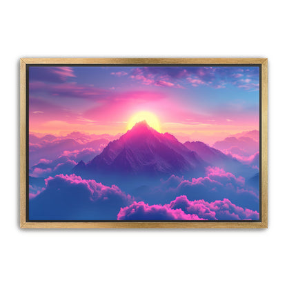 Sunrise Peak  Wall Art