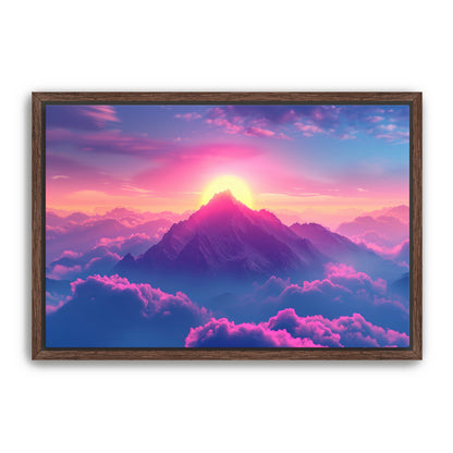 Sunrise Peak  Wall Art