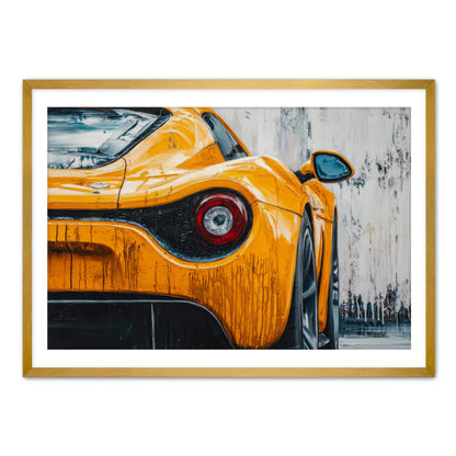 Tail Light Touch  Wall Art