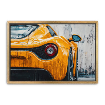 Tail Light Touch  Wall Art