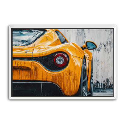 Tail Light Touch  Wall Art