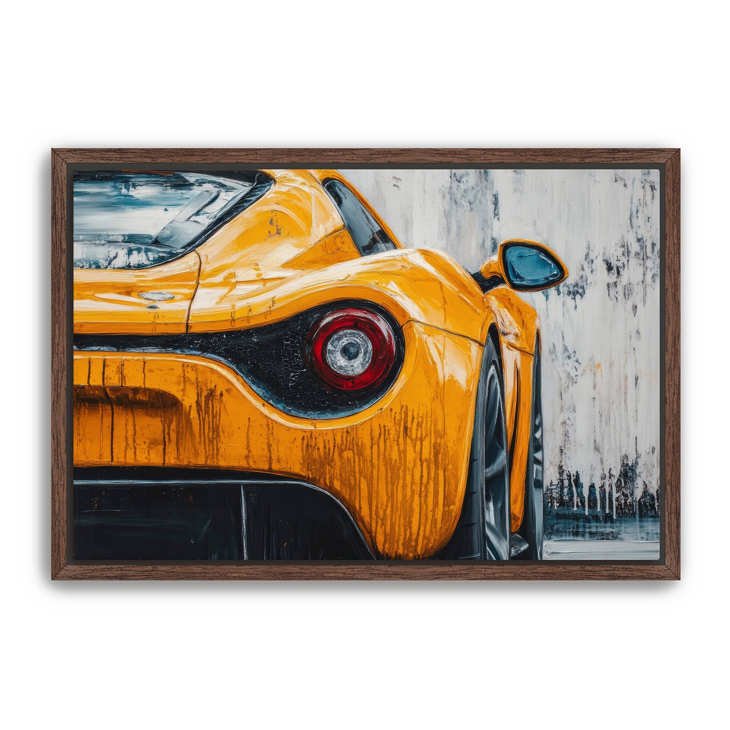 Tail Light Touch  Wall Art