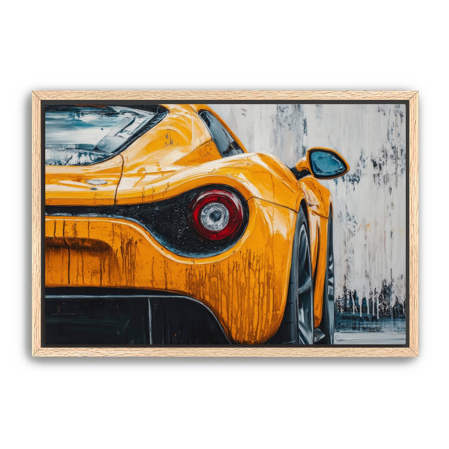 Tail Light Touch  Wall Art