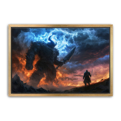 The Harder They Fall  Wall Art