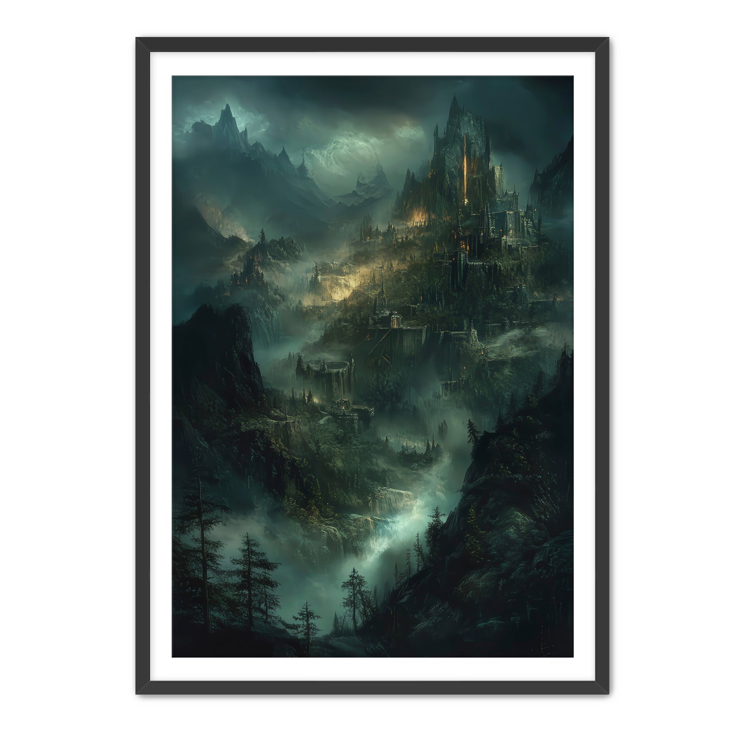 The Path Up  Wall Art