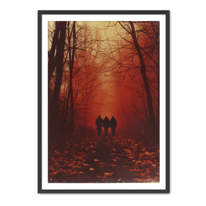 The Trio Path  Wall Art