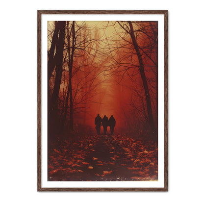 The Trio Path  Wall Art