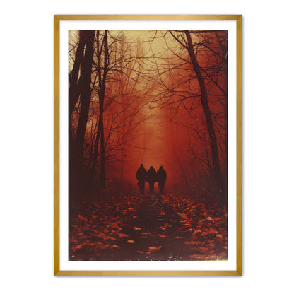 The Trio Path  Wall Art