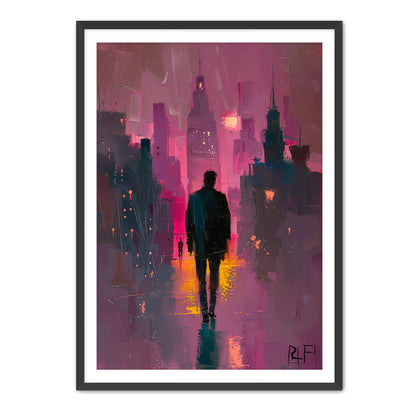 The Walk Alone  Wall Art