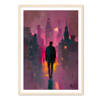The Walk Alone  Wall Art