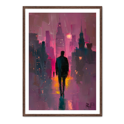 The Walk Alone  Wall Art