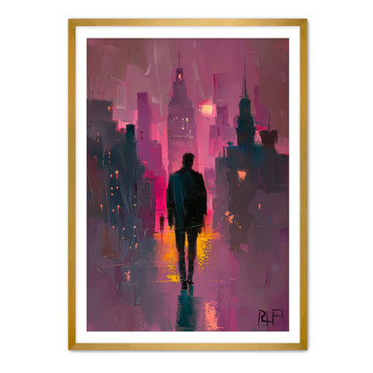 The Walk Alone  Wall Art
