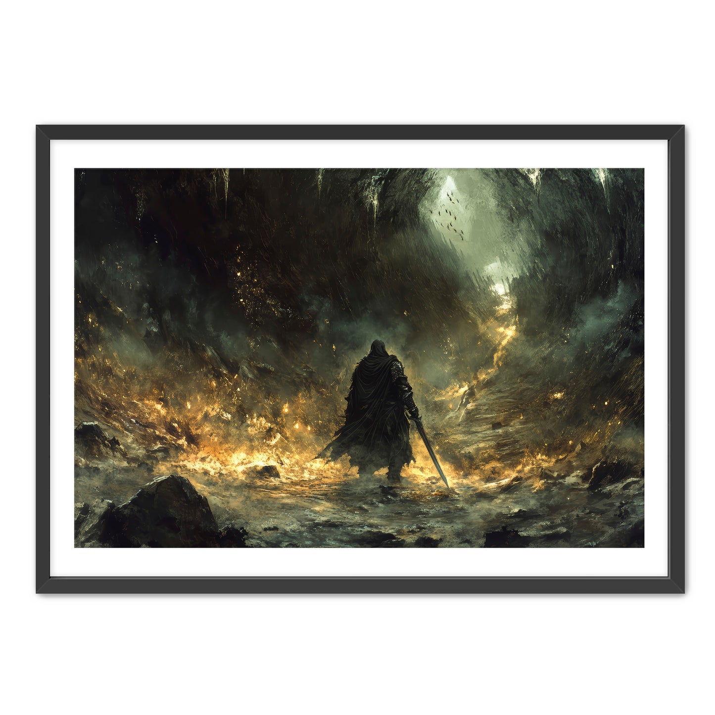 Golden Death  Wall Art