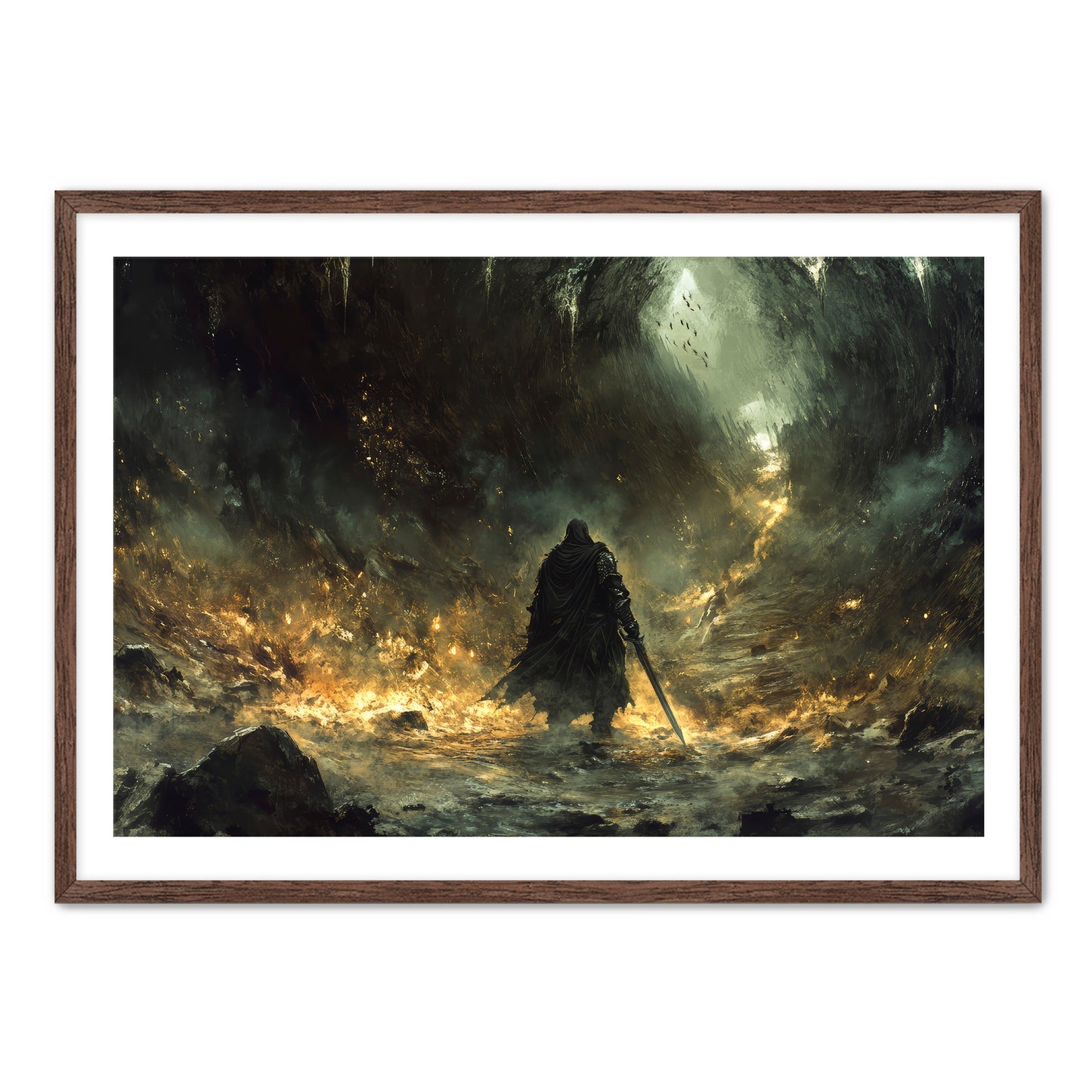 Golden Death  Wall Art