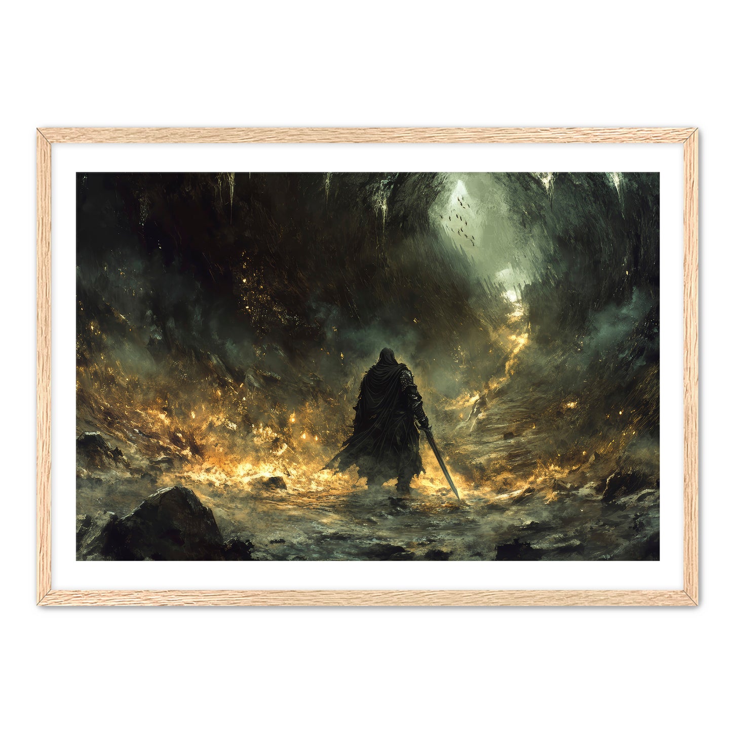 Golden Death  Wall Art