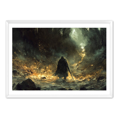 Golden Death  Wall Art
