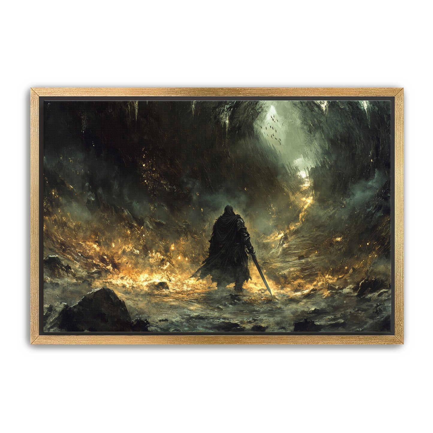 Golden Death  Wall Art