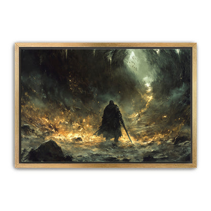 Golden Death  Wall Art