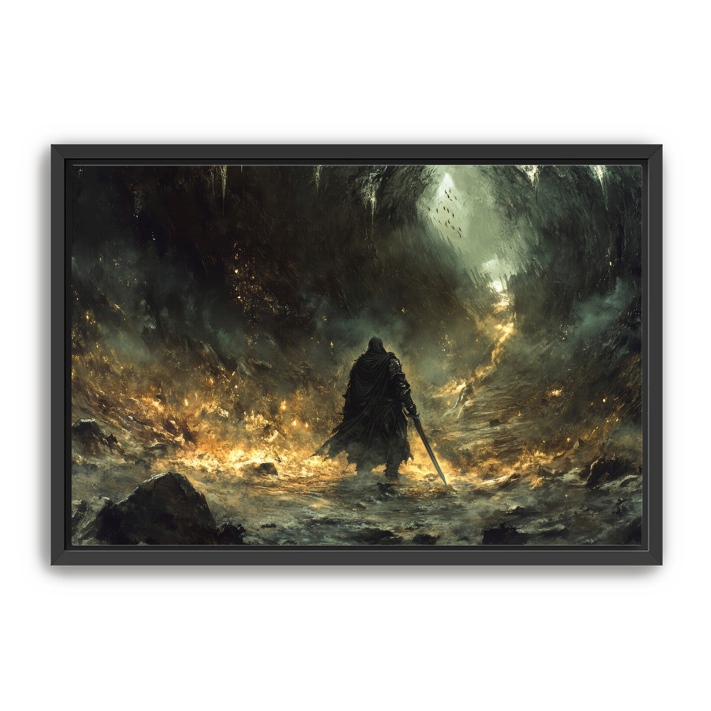 Golden Death  Wall Art