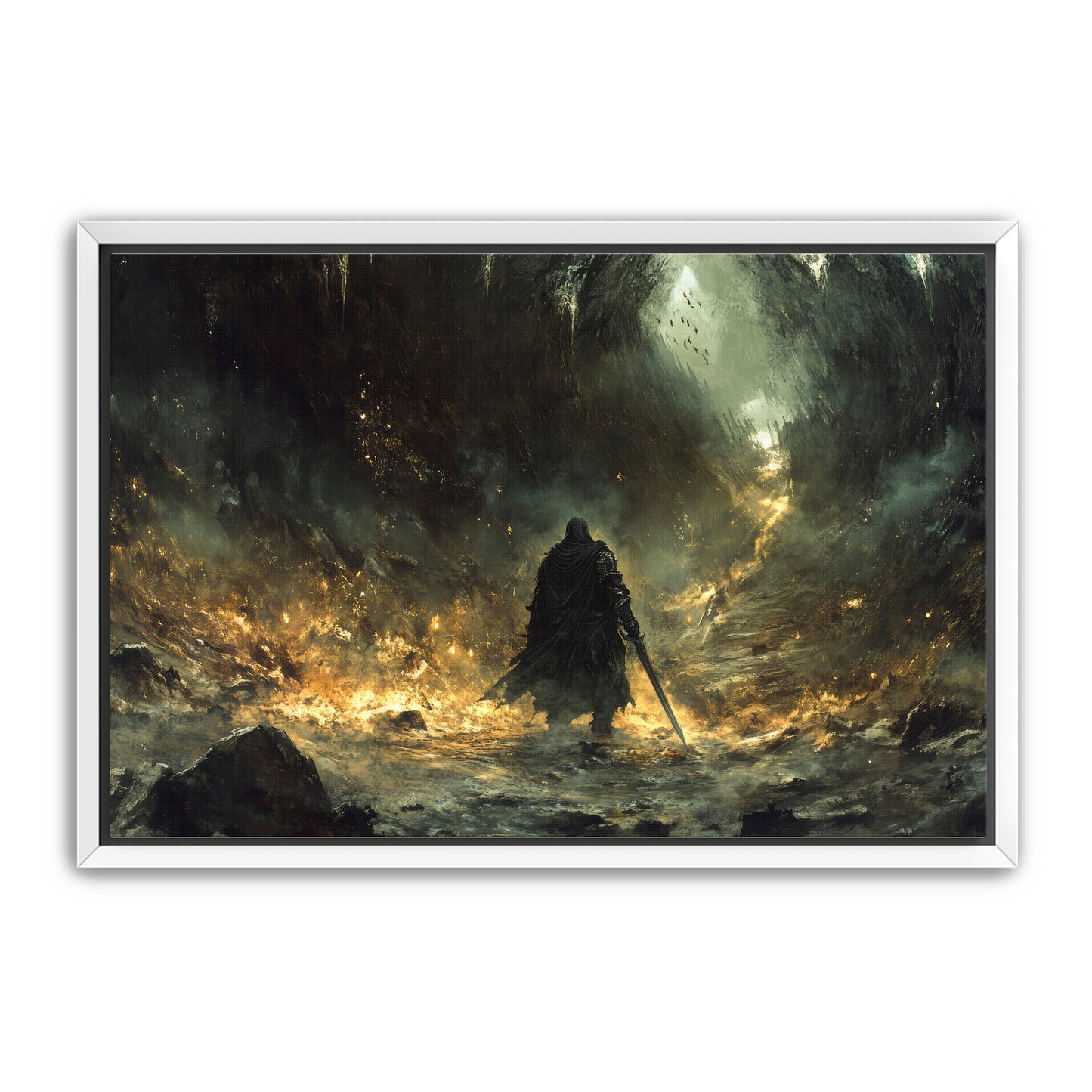 Golden Death  Wall Art