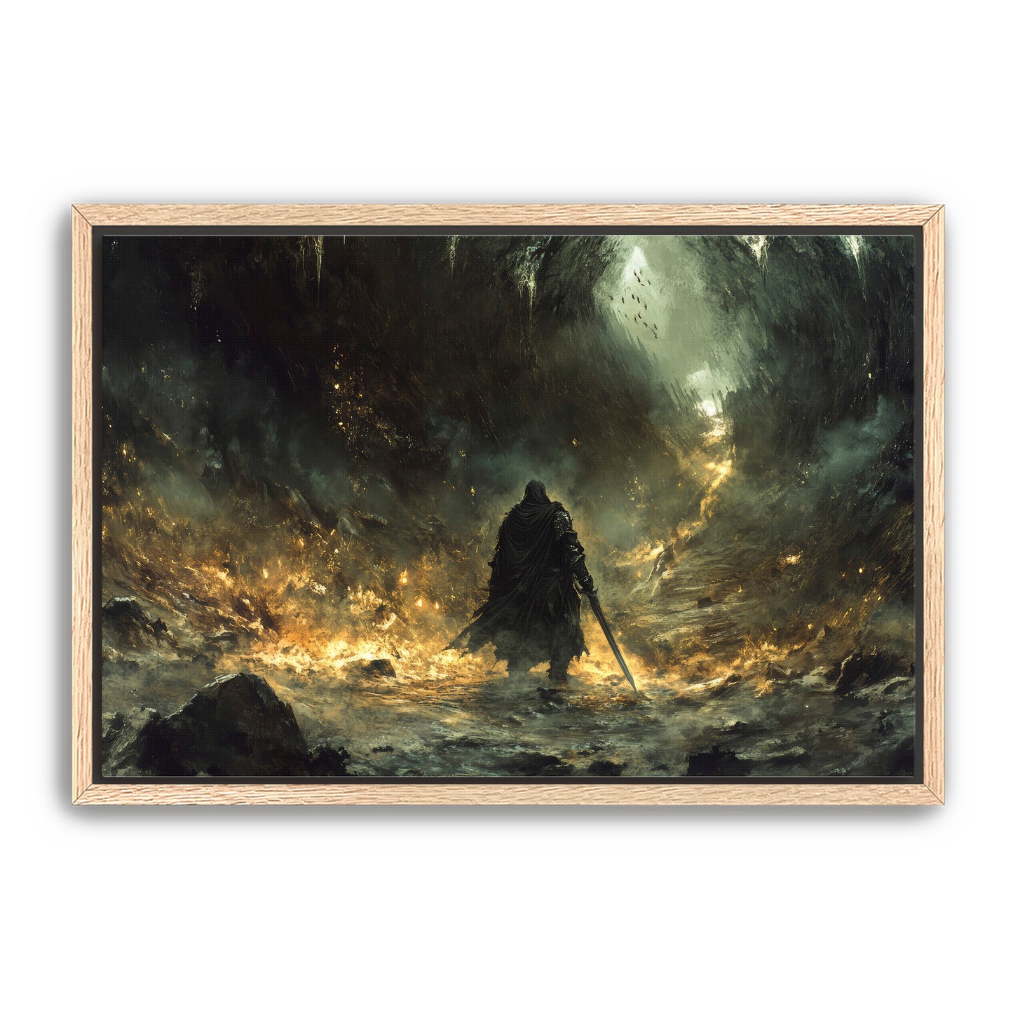 Golden Death  Wall Art