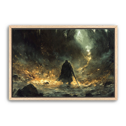 Golden Death  Wall Art