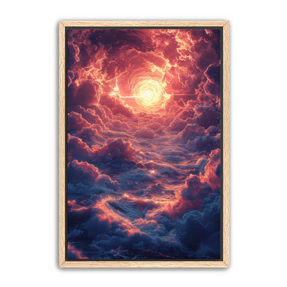 Tunnel Cloud  Wall Art