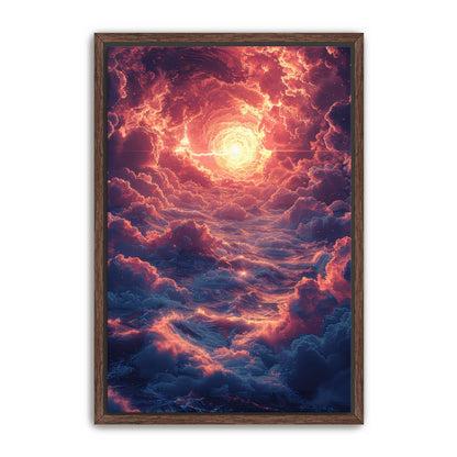Tunnel Cloud  Wall Art