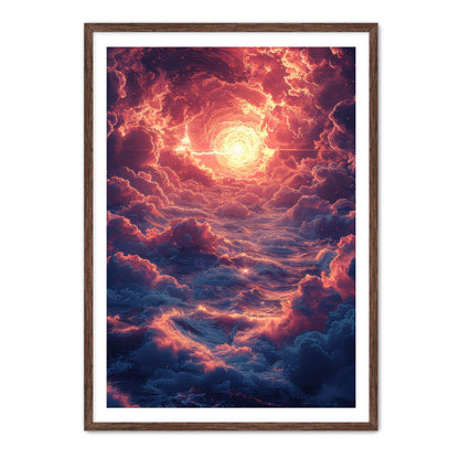 Tunnel Cloud  Wall Art
