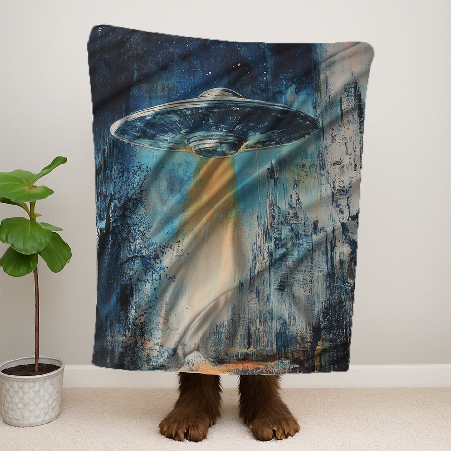 Ufo Etching Blanket