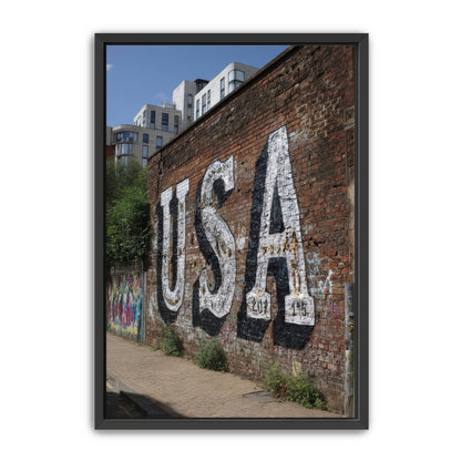 USA Wall Mural Wall Art