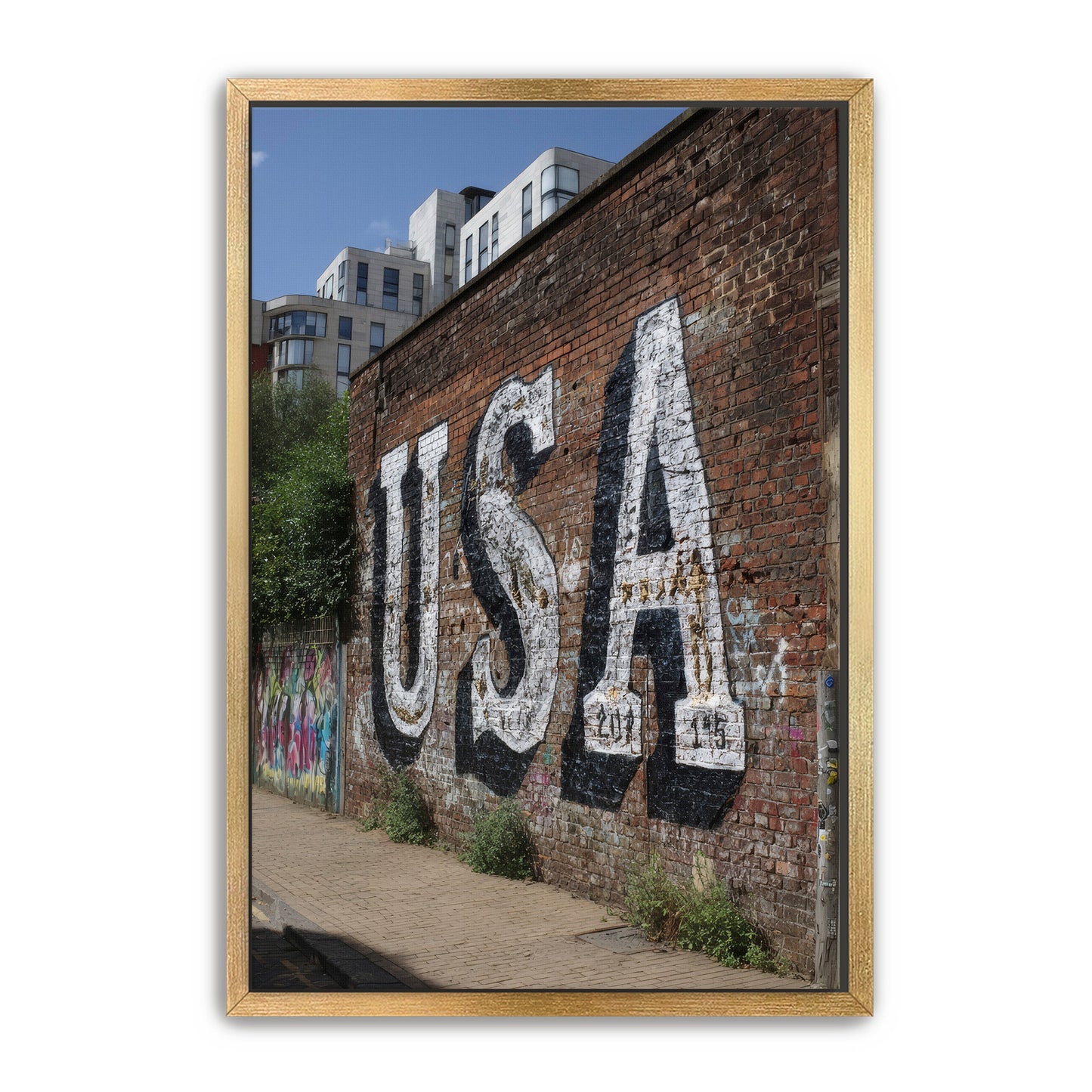 USA Wall Mural Wall Art