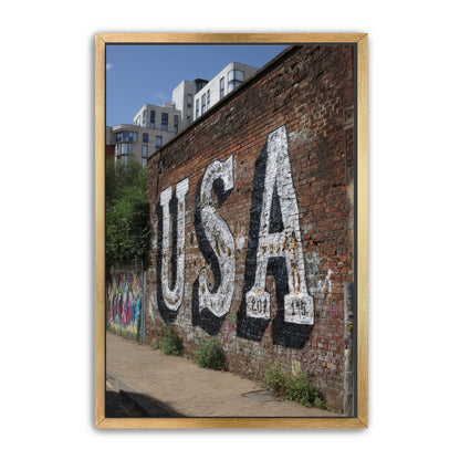 USA Wall Mural Wall Art