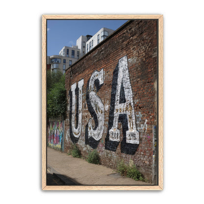 USA Wall Mural Wall Art