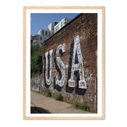 USA Wall Mural Wall Art