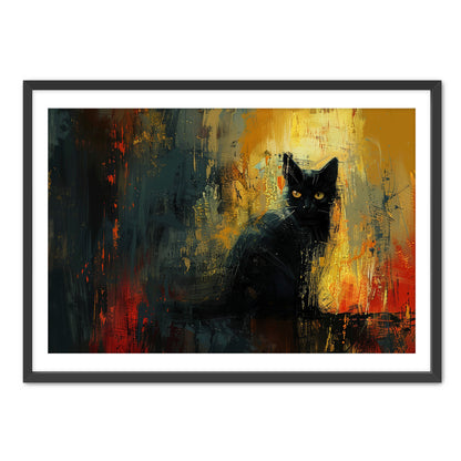 Unamused Cat  Wall Art