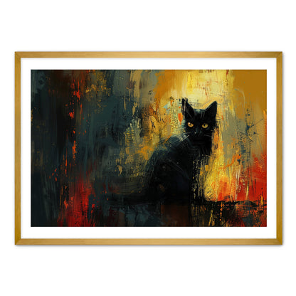 Unamused Cat  Wall Art